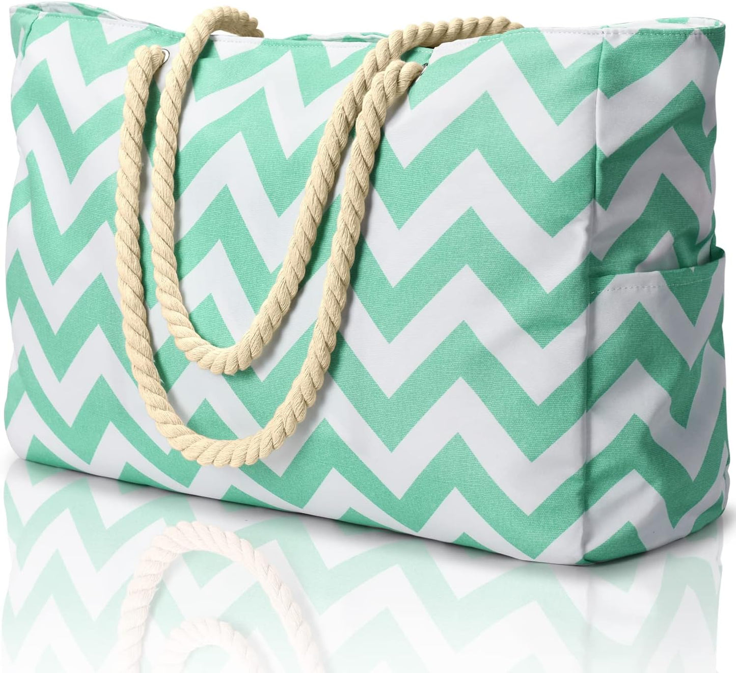 SandAway | Waterproof Beach Tote with Large Capacity & Pockets | Organized Design for Stress-Free Adventures
