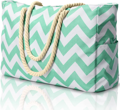 SandAway | Waterproof Beach Tote with Large Capacity & Pockets | Organized Design for Stress-Free Adventures