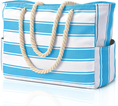 SandAway | Waterproof Beach Tote with Large Capacity & Pockets | Organized Design for Stress-Free Adventures