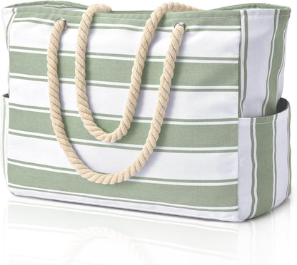 SandAway | Waterproof Beach Tote with Large Capacity & Pockets | Organized Design for Stress-Free Adventures