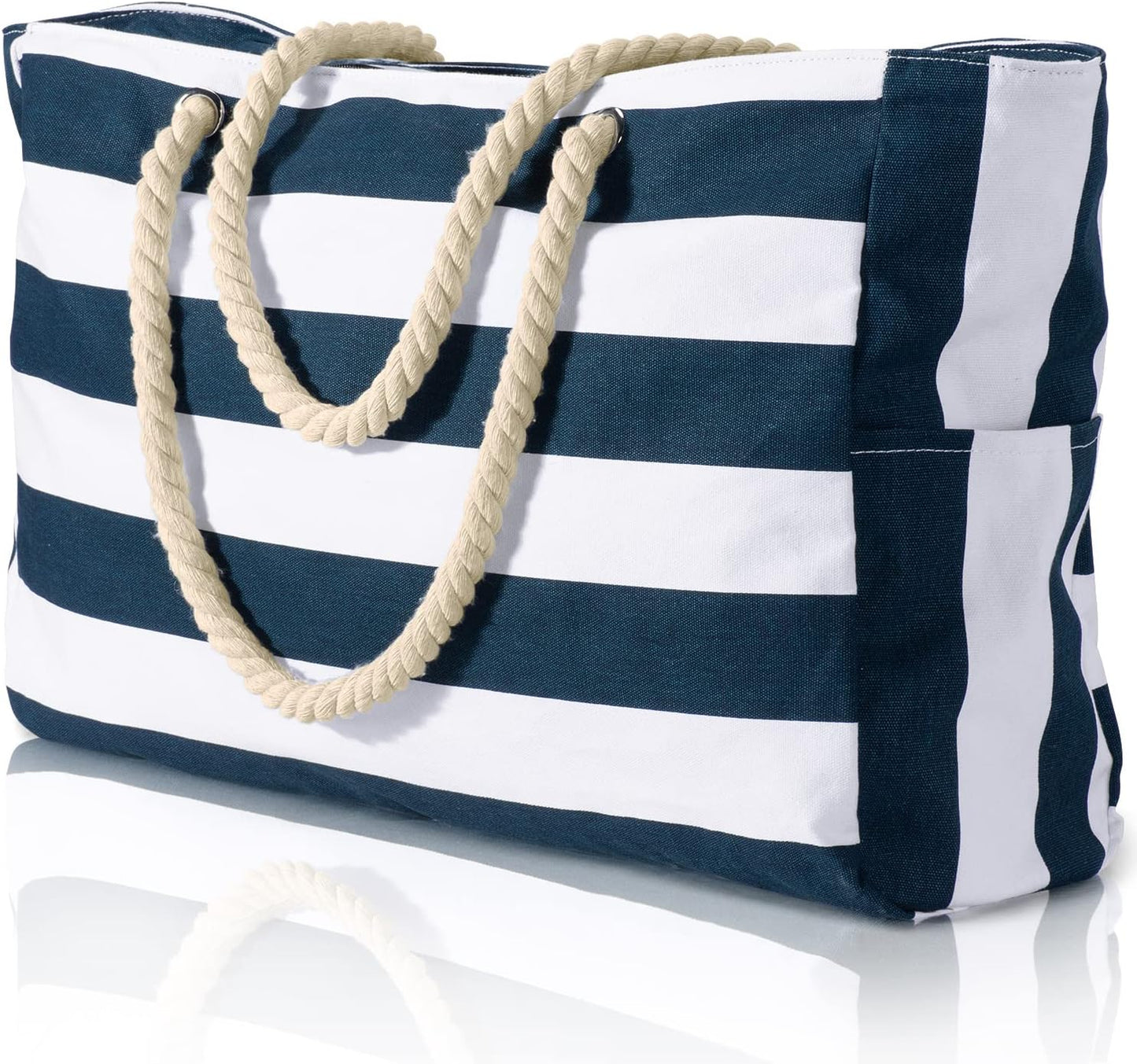 SandAway | Waterproof Beach Tote with Large Capacity & Pockets | Organized Design for Stress-Free Adventures