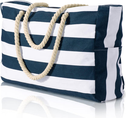 SandAway | Waterproof Beach Tote with Large Capacity & Pockets | Organized Design for Stress-Free Adventures