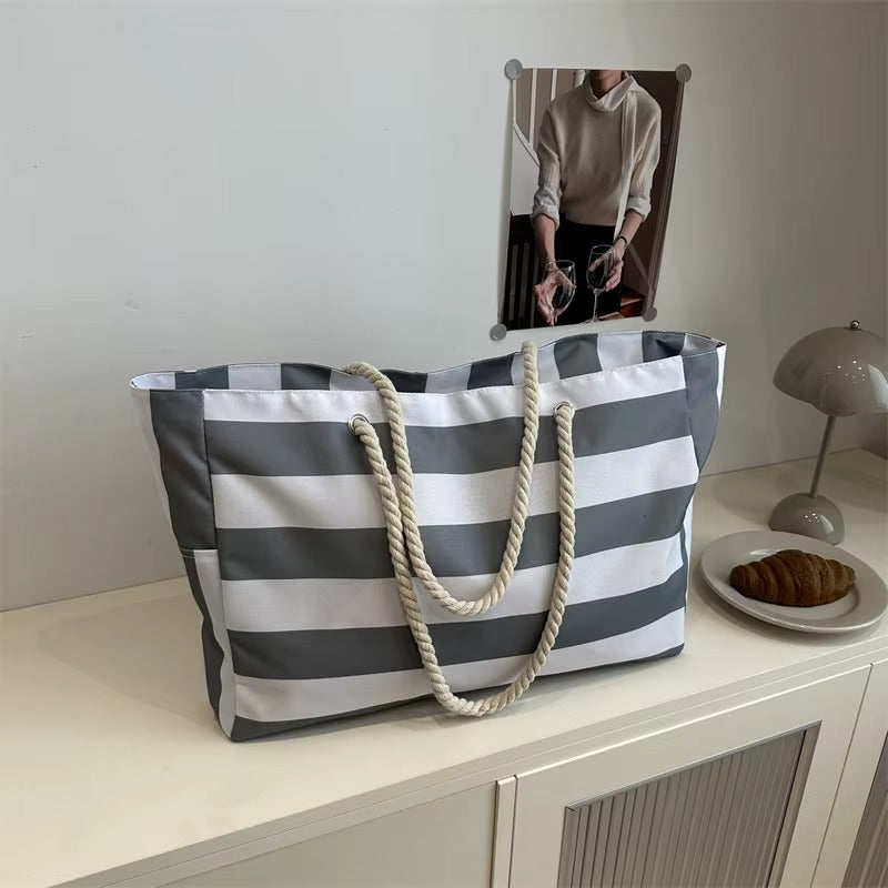 SandAway | Waterproof Beach Tote with Large Capacity & Pockets | Organized Design for Stress-Free Adventures