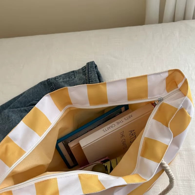 SandAway | Waterproof Beach Tote with Large Capacity & Pockets | Organized Design for Stress-Free Adventures