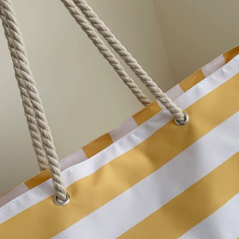 SandAway | Waterproof Beach Tote with Large Capacity & Pockets | Organized Design for Stress-Free Adventures