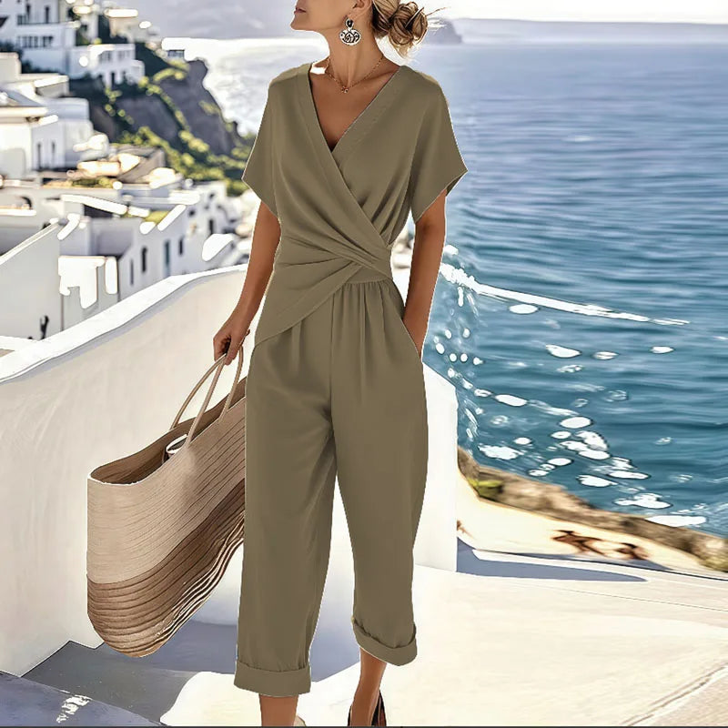 Kimberly™ Elegant Wrap-Front Two-Piece Set for Women 3