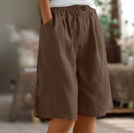 Renee™ Comfort Shorts — Relaxed Fit Elastic Waist Women's Shorts 12