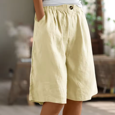Renee™ Comfort Shorts — Relaxed Fit Elastic Waist Women's Shorts 3