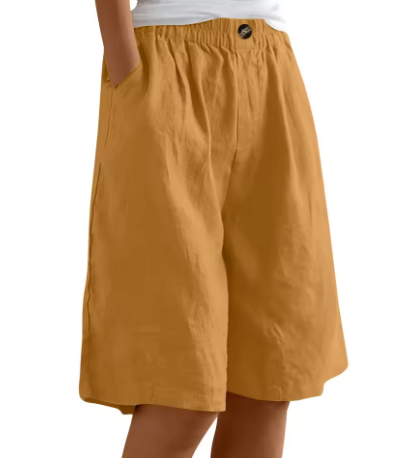 Renee™ Comfort Shorts — Relaxed Fit Elastic Waist Women's Shorts 13