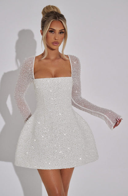 Triselle | Women's Cocktail Dress with Shimmering Embellishments | Elegant Fit for Evening Glamour