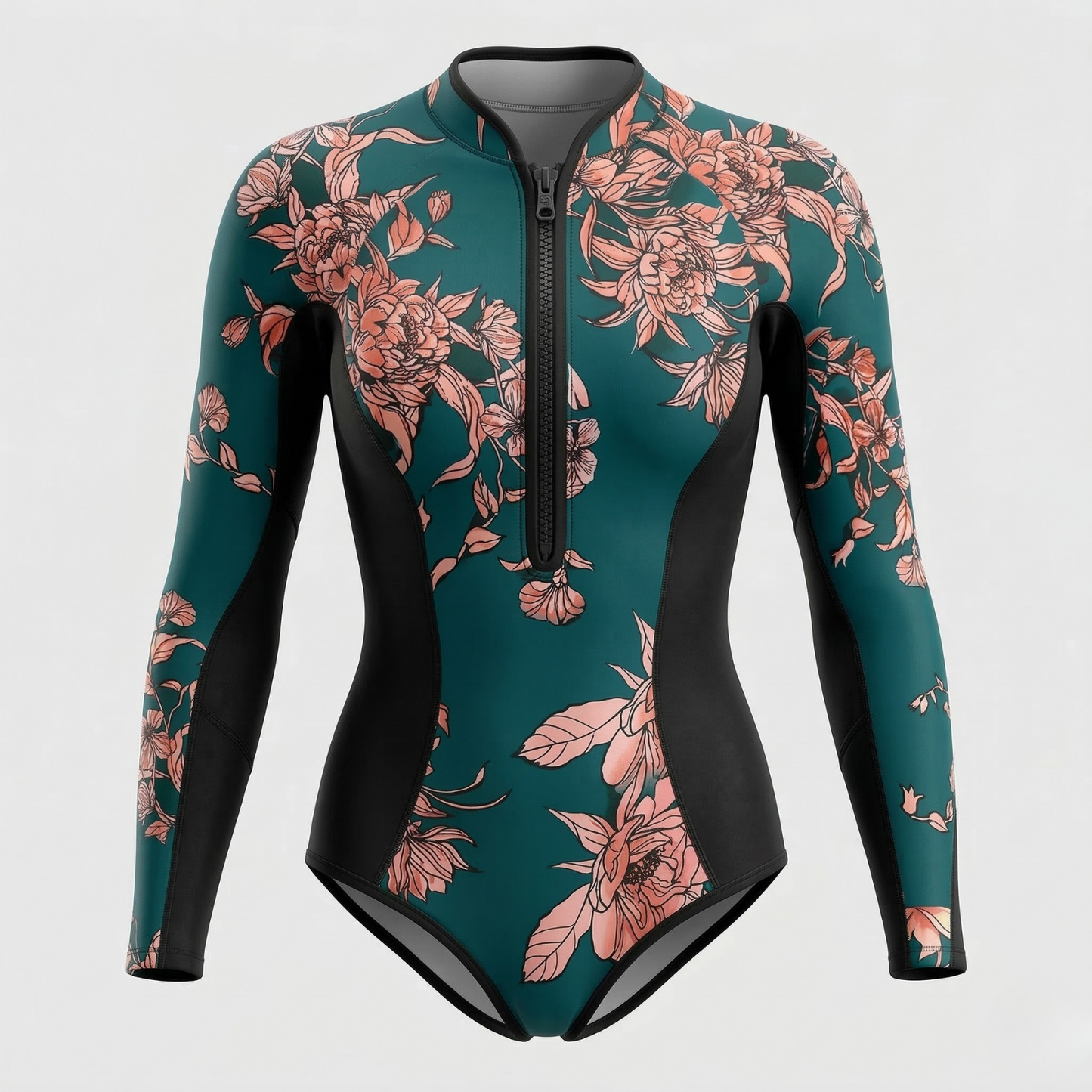 Tropical Wave | Women's Surf Suit with UV Protection & Quick-Dry Fabric | Stylish Swimwear for Active Water Sports