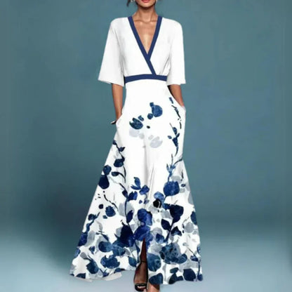 Jill™ Floral Maxi Dress — Elegant Flowing Silhouette 2