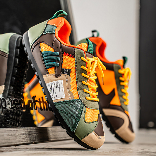 Urban Explorer | Sneakers with Mixed-Material Construction | Climbing-Inspired Design for City Adventures