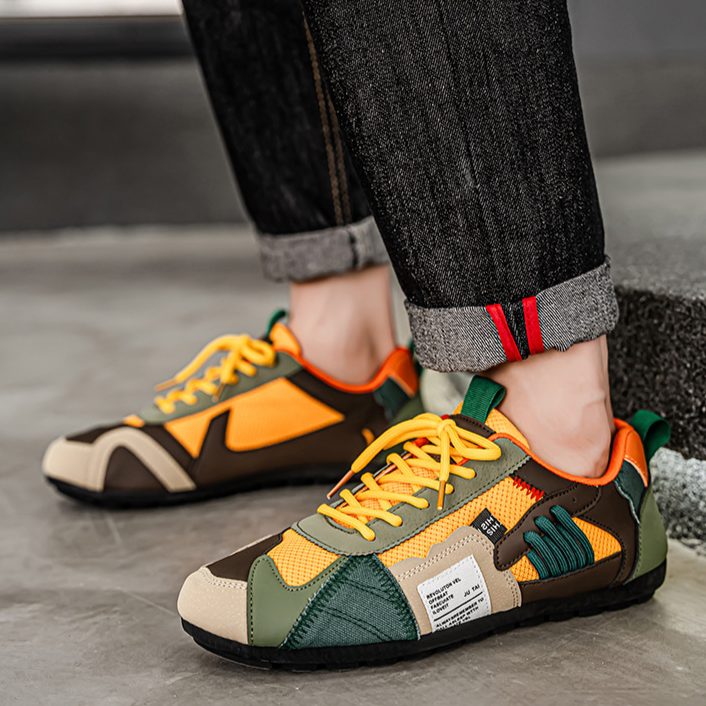 Urban Explorer | Sneakers with Mixed-Material Construction | Climbing-Inspired Design for City Adventures