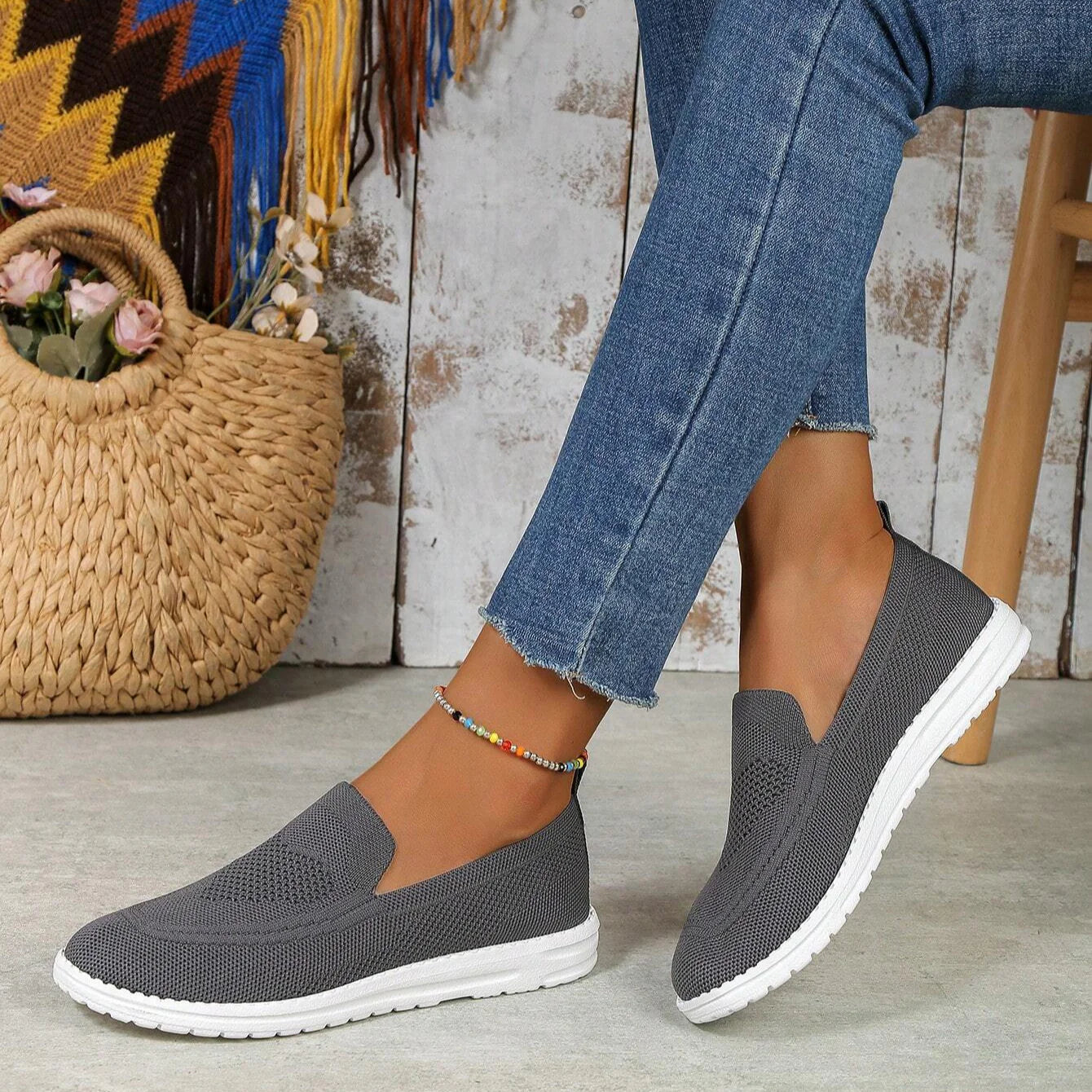 Victoria | Women's Shoes with Breathable Mesh Upper | Slip-On Design for All-Day Comfort