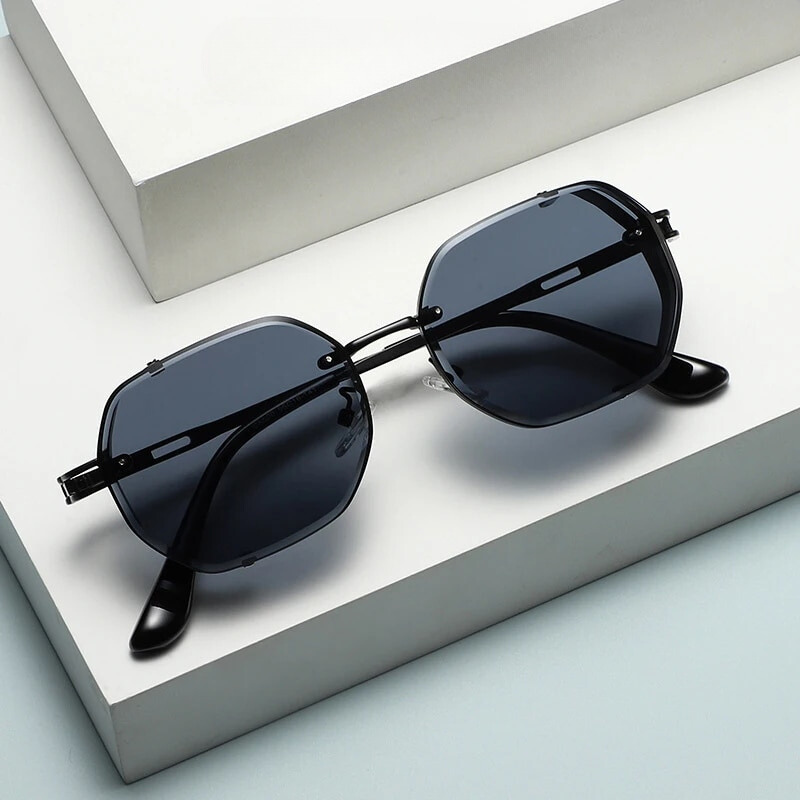 Vintage Steampunk Sunglasses with Polarized Lenses | Durable Aluminum Frame for Ultimate UV Protection