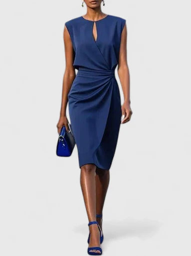 Lisandrah Sophisticated Dress — Elegant Versatile Women's Dress 1