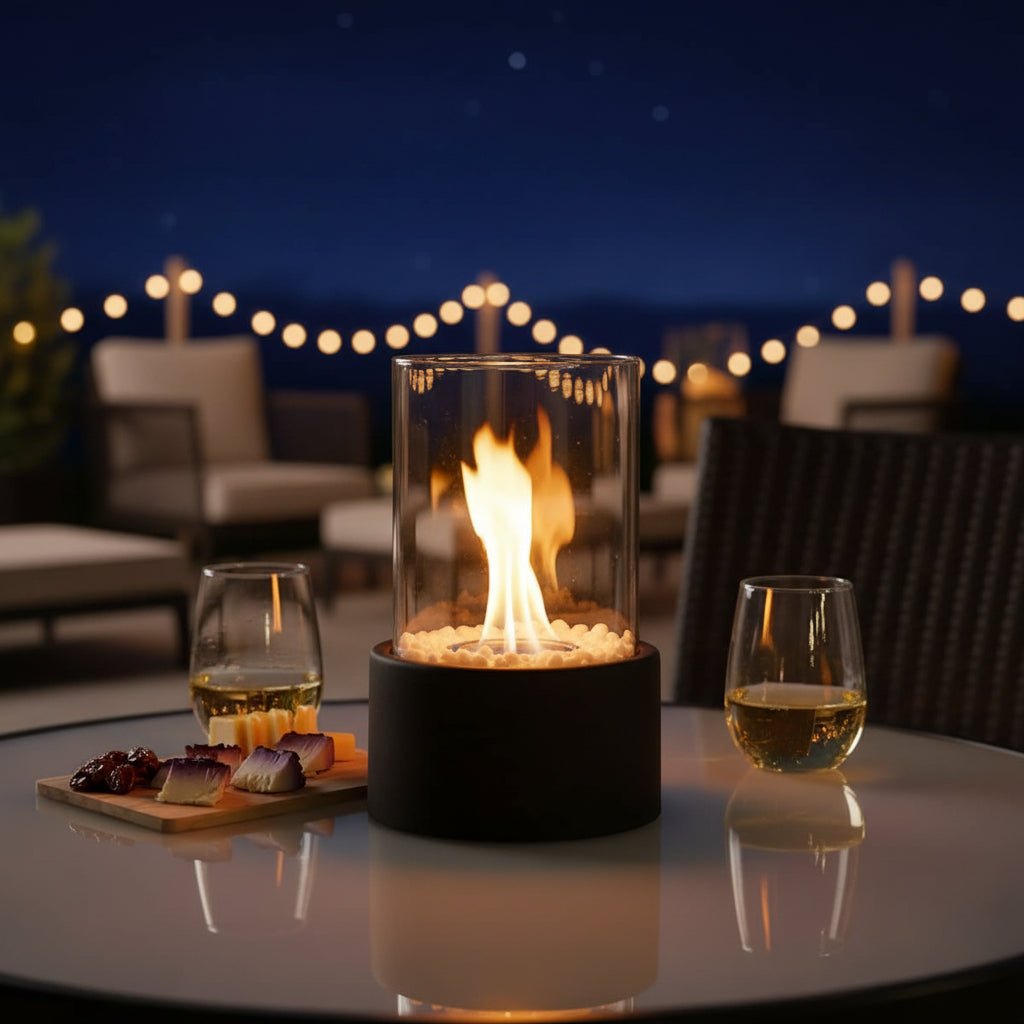 Smoke-Free Bioethanol Table Fireplace — Indoor & Outdoor Use 7