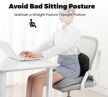 Memory Foam Seat Cushion — Ergonomic Posture Support 2