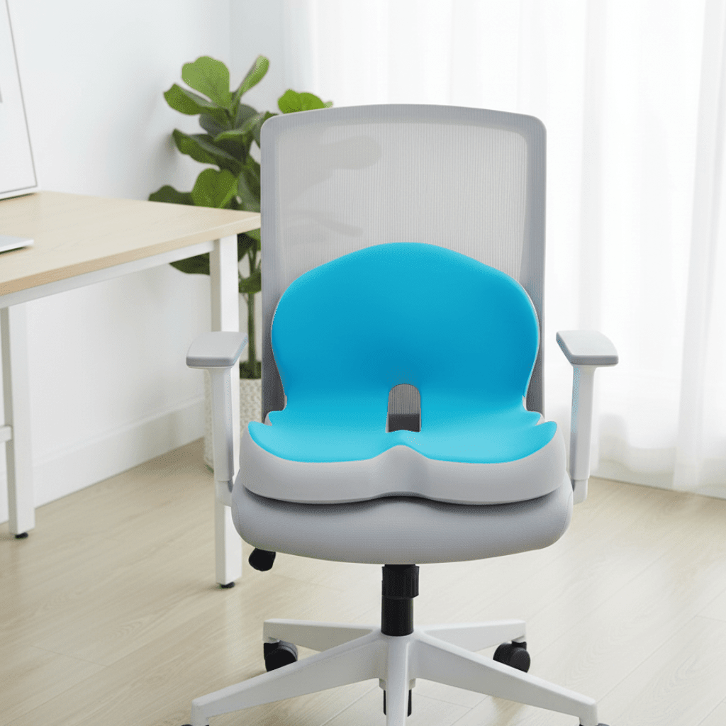 Memory Foam Seat Cushion — Ergonomic Posture Support 1