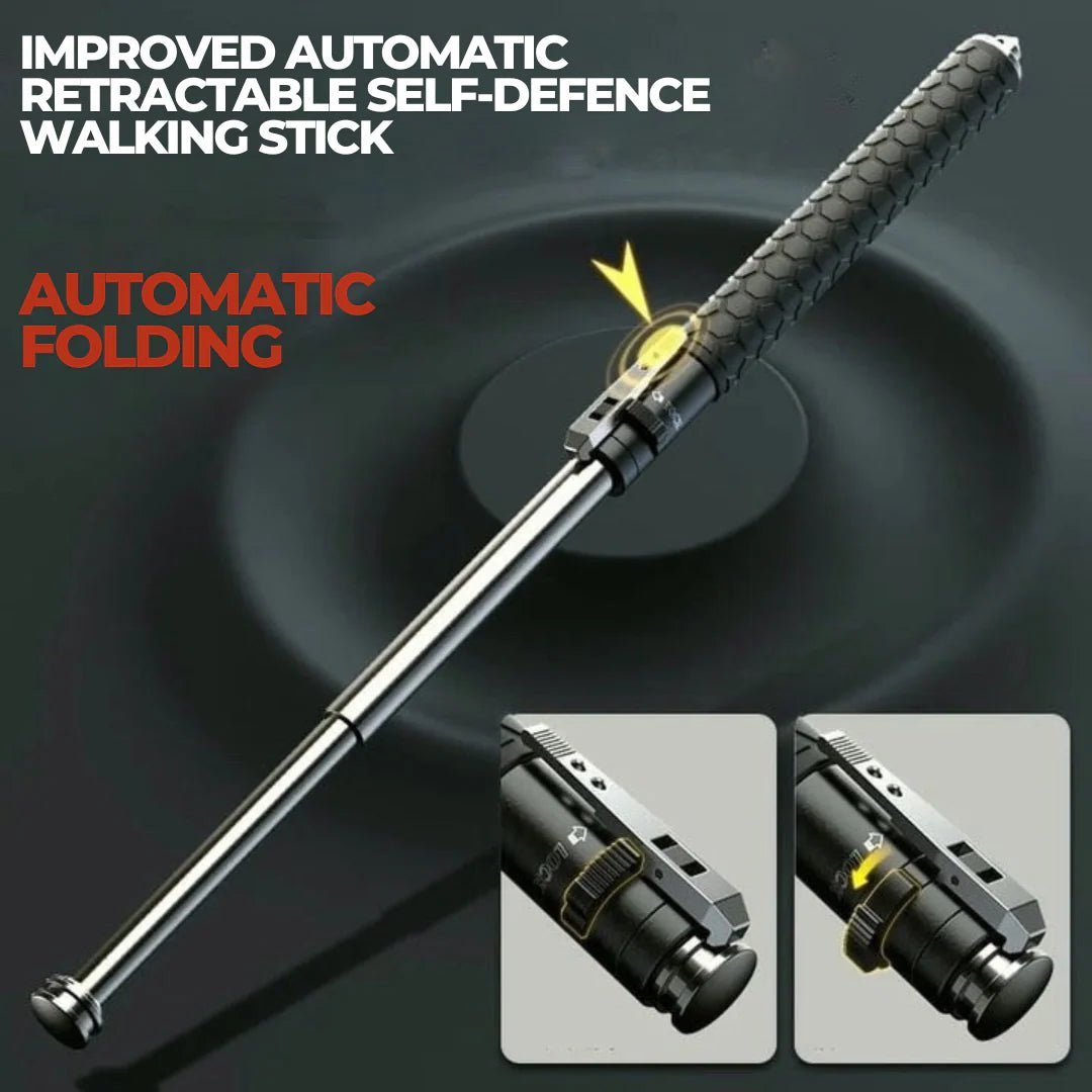 Foldable Trekking Walking Stick — Anti-Slip & Self-Defense 6