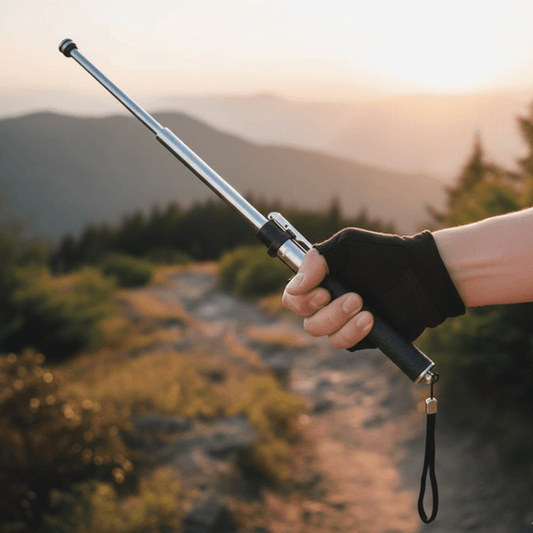 Foldable Trekking Walking Stick — Anti-Slip & Self-Defense 1