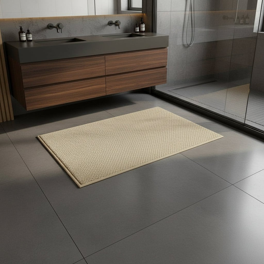 Geometric Absorbent Doormat — Quick-Dry Moisture Control 2