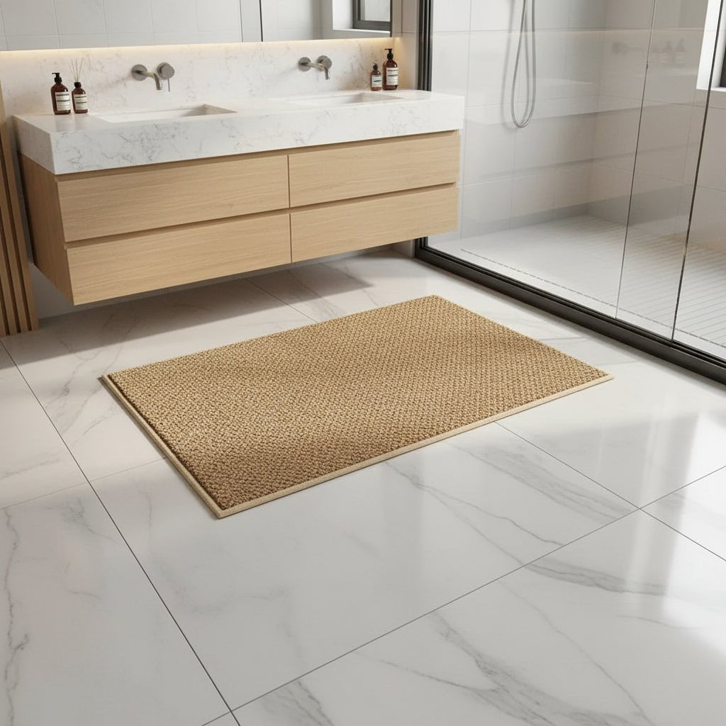 Geometric Absorbent Doormat — Quick-Dry Moisture Control 4