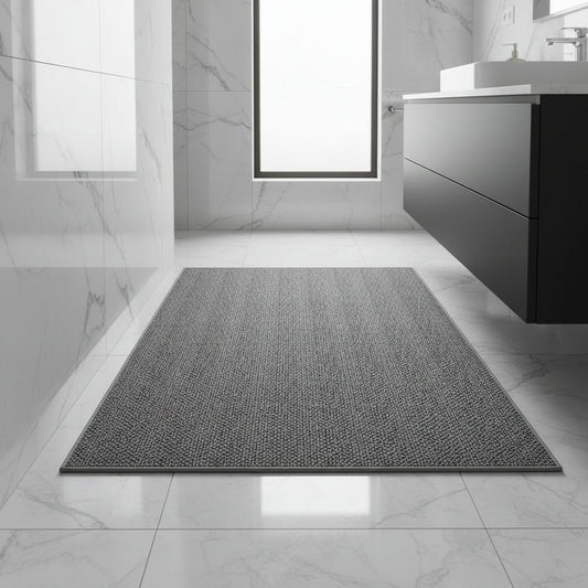 Geometric Absorbent Doormat — Quick-Dry Moisture Control 1