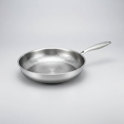 Hammered Titanium Non-Stick Frying Pan — Induction Ready 10