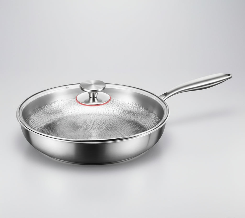 Hammered Titanium Non-Stick Frying Pan — Induction Ready 11