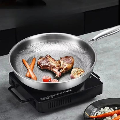 Hammered Titanium Non-Stick Frying Pan — Induction Ready 2
