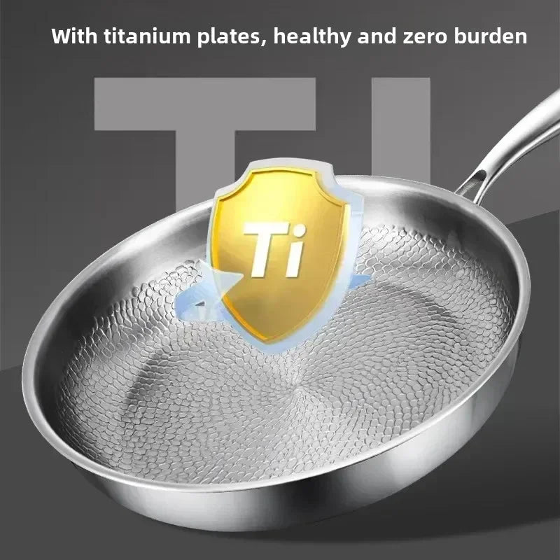 Hammered Titanium Non-Stick Frying Pan — Induction Ready 5