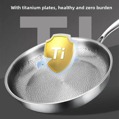 Hammered Titanium Non-Stick Frying Pan — Induction Ready 5