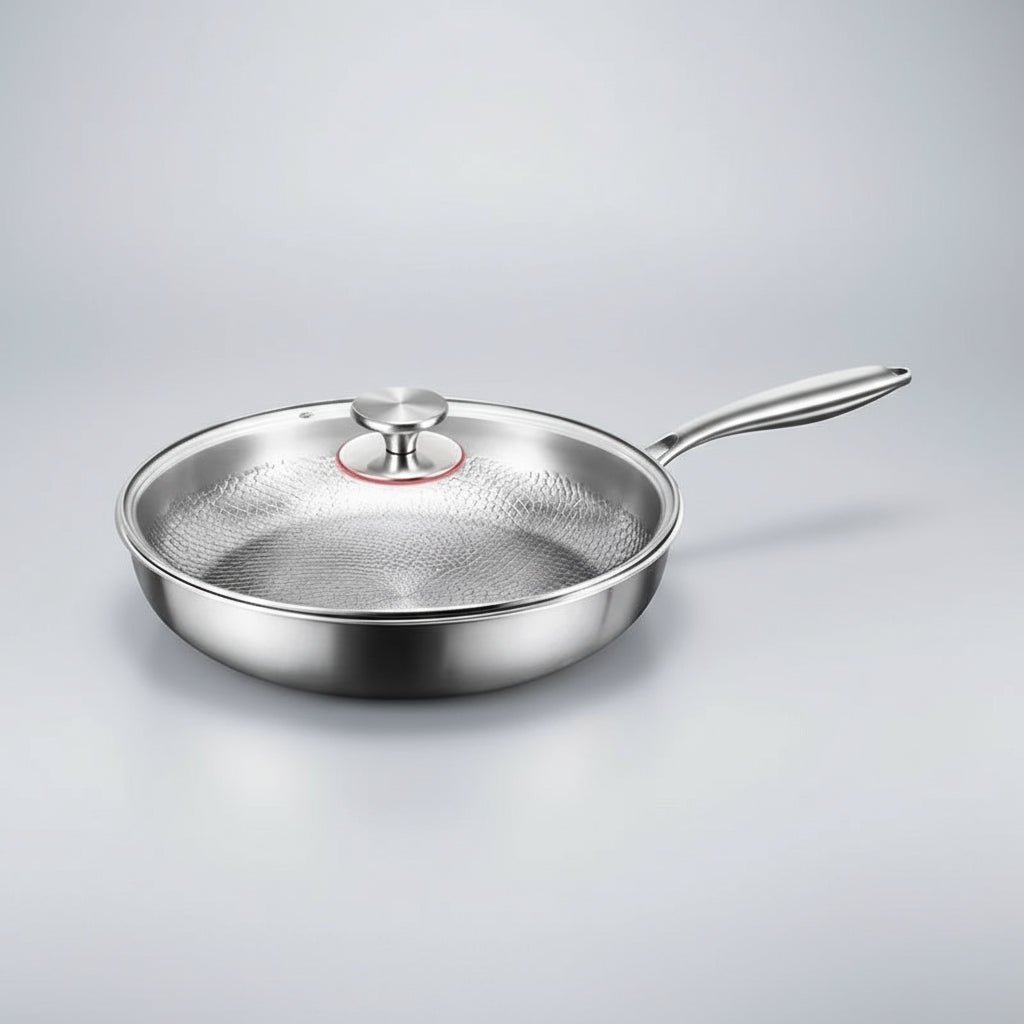 Hammered Titanium Non-Stick Frying Pan — Induction Ready 8