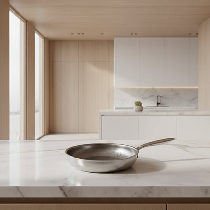 Hammered Titanium Non-Stick Frying Pan — Induction Ready 1