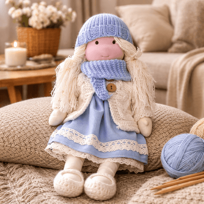 Handmade Waldorf Doll — Cotton & Plush Creative Play Toy 20