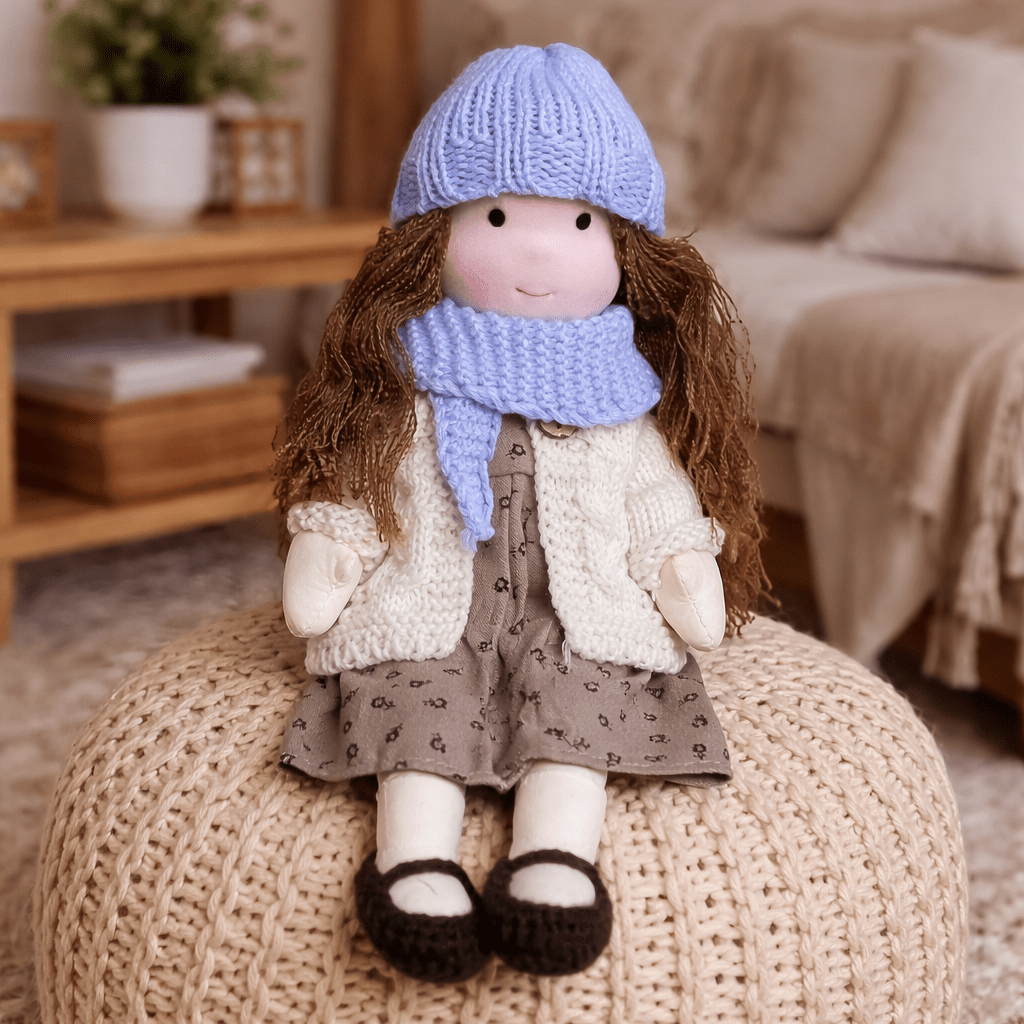 Handmade Waldorf Doll — Cotton & Plush Creative Play Toy 4