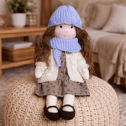 Handmade Waldorf Doll — Cotton & Plush Creative Play Toy 4