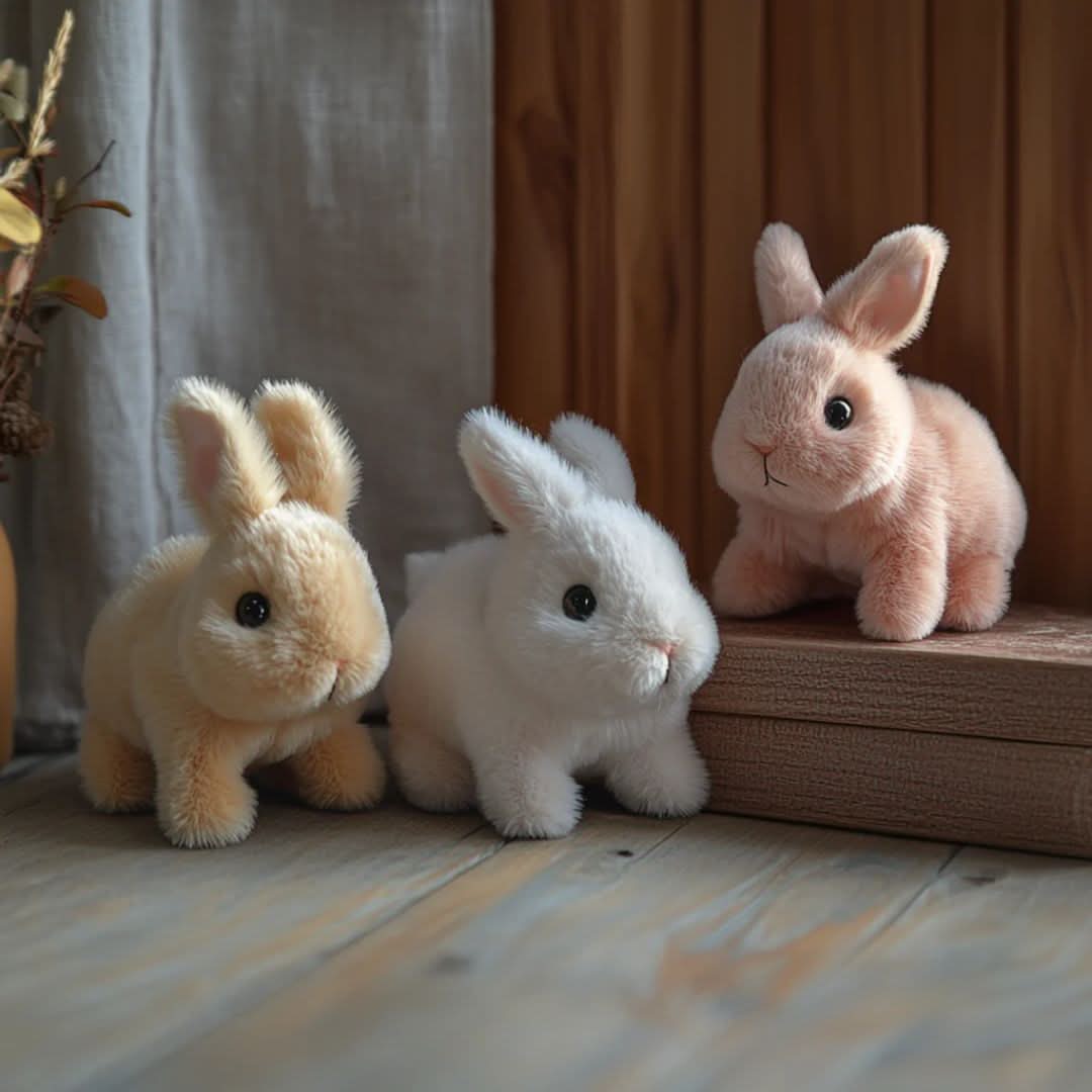 Interactive Plush Bunny Toy — Realistic Movements & Sounds 6