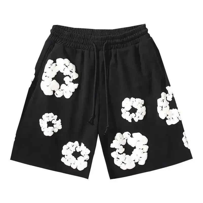 Men's Floral Print Shorts — Bold Streetwear Style 4