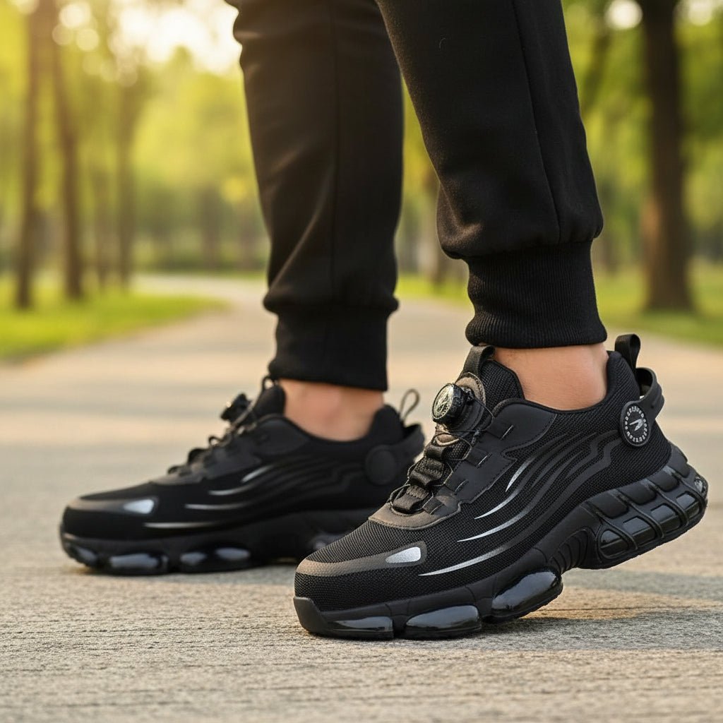 Orthopedic Safety Work Shoes — Wide Toe Cap & Slip-Resistant 2