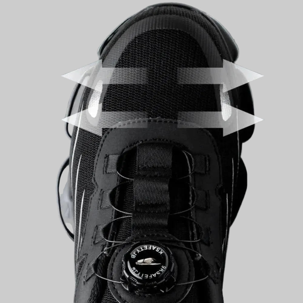 Orthopedic Safety Work Shoes — Wide Toe Cap & Slip-Resistant 3