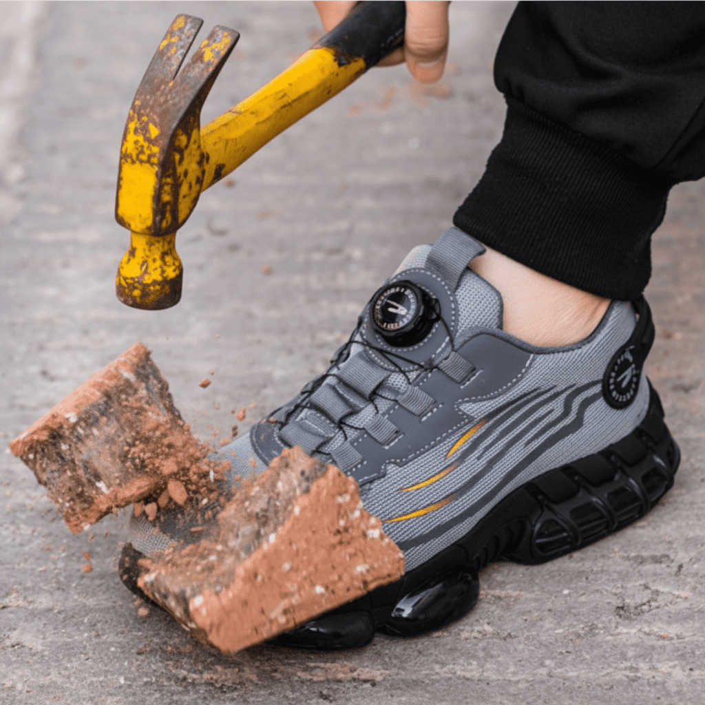 Orthopedic Safety Work Shoes — Wide Toe Cap & Slip-Resistant 4