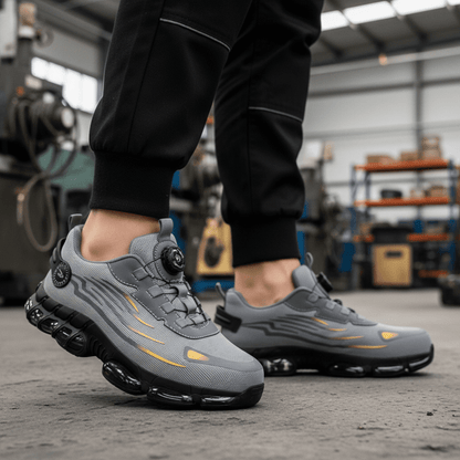 Orthopedic Safety Work Shoes — Wide Toe Cap & Slip-Resistant 1