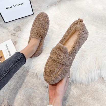 Plush Winter Slippers — Non-Slip Sole & Soft Lining 1