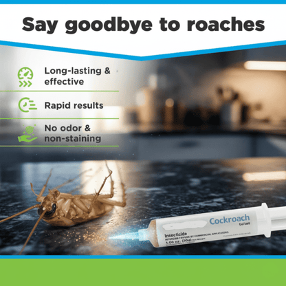 Cockroach Gel Bait Indoor & Outdoor — 30g Roach Killer 5