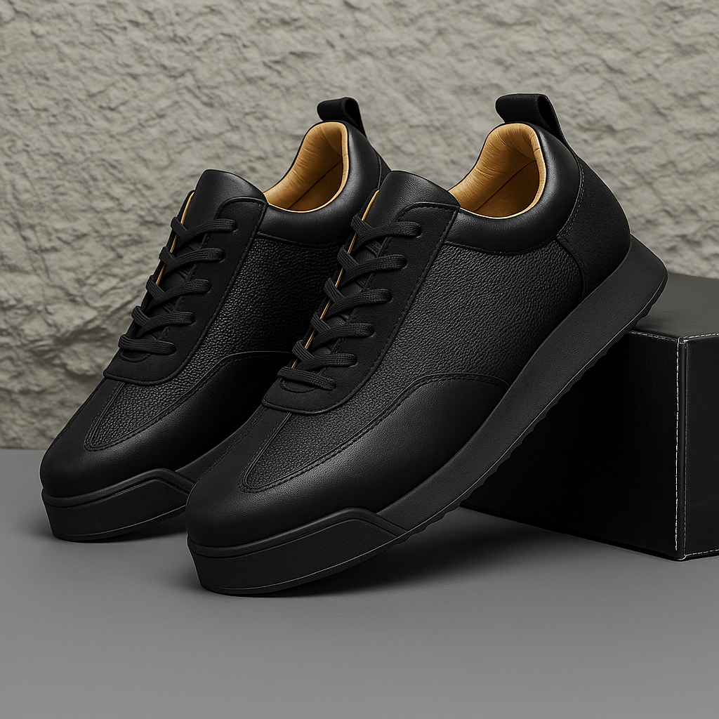 Savoni Leather Sneakers — Orthopedic Cushioned Sole 5