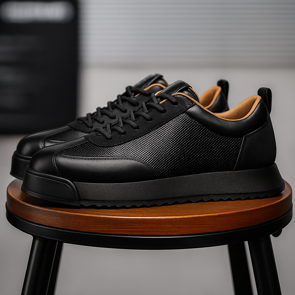 Savoni Leather Sneakers — Orthopedic Cushioned Sole 6