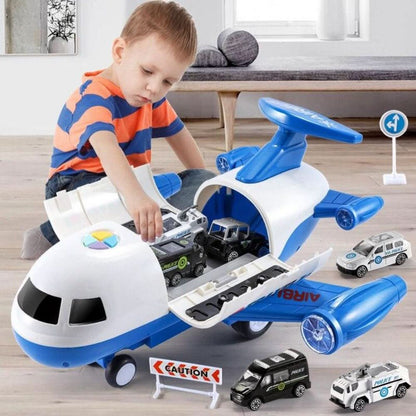 SkyQuest Airplane & Vehicle Playset — Creative Kids Toy Set 4